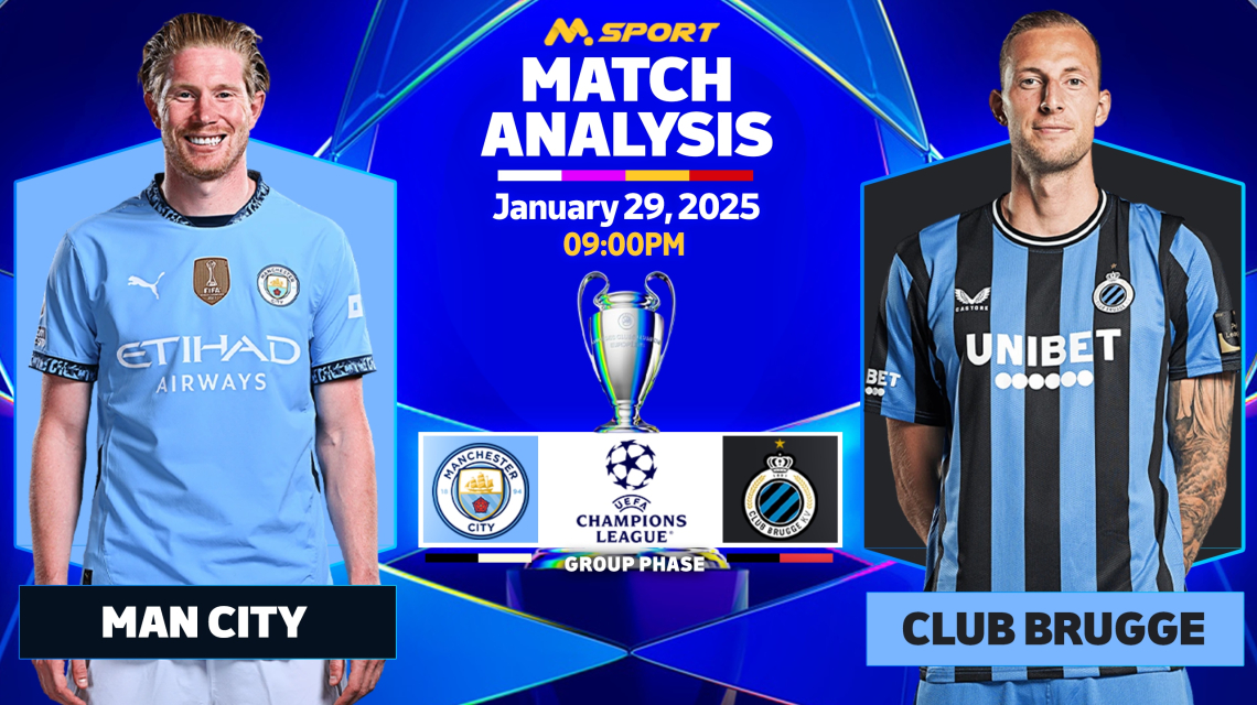 Man City vs Club Brugge: Do-or-Die Champions League Clash For Pep at the Etihad